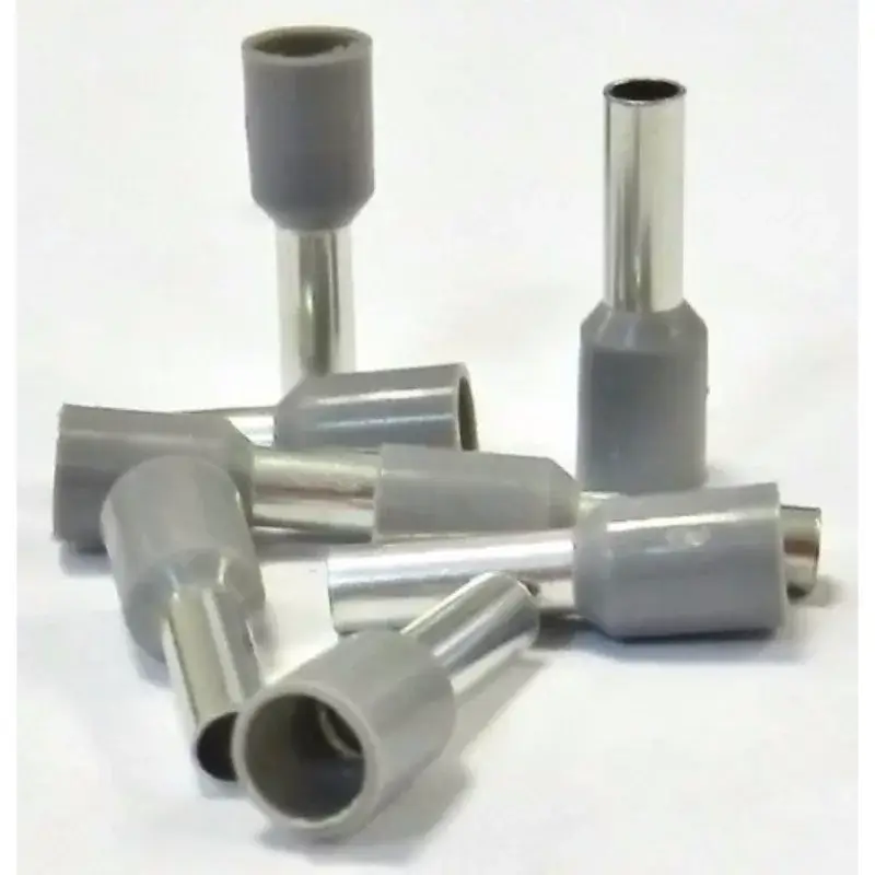 Bestseller Érvég hüvely szigetelő 4,0mm/ 9 szürke E4009 STI742 Stilo