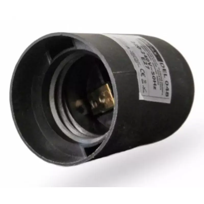 Legjobb ár F 27-301 M foglalatDELUX E27 fekete(DEL048)