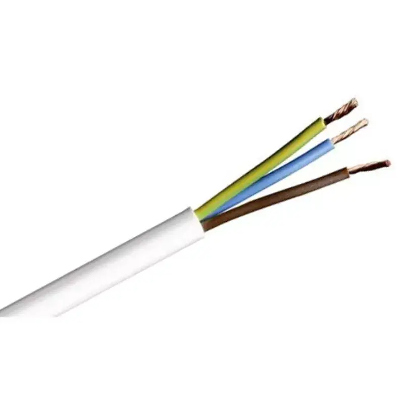 MT kábel 3x1,0mm2 fehér PVC köpenyes réz erű sodrott H05VV-F (MTK) Gyors kiszállítás