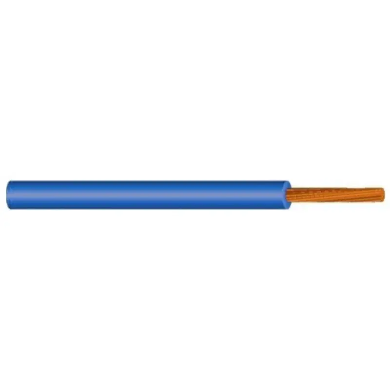 MKH vezeték 1x4mm2 kék PVC szigetelésű sodrott réz erű M-kh H07V-K (MKH) Gyors szállítás