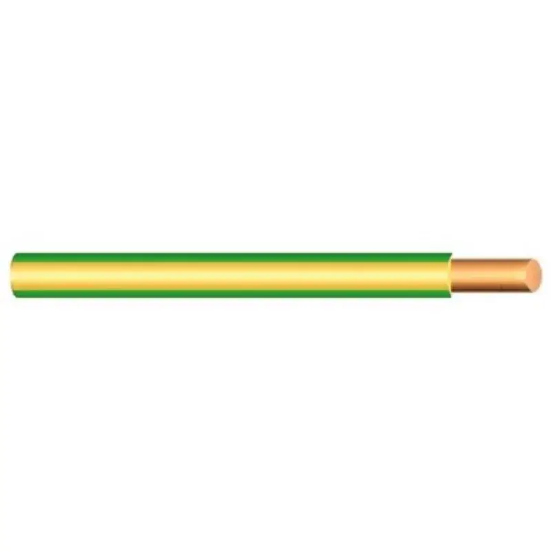 MCU vezeték 1x2,5mm2 zöld-sárga PVC szigetelésű tömör réz erű M-Cu H07V-U (MCU) Nézd meg most