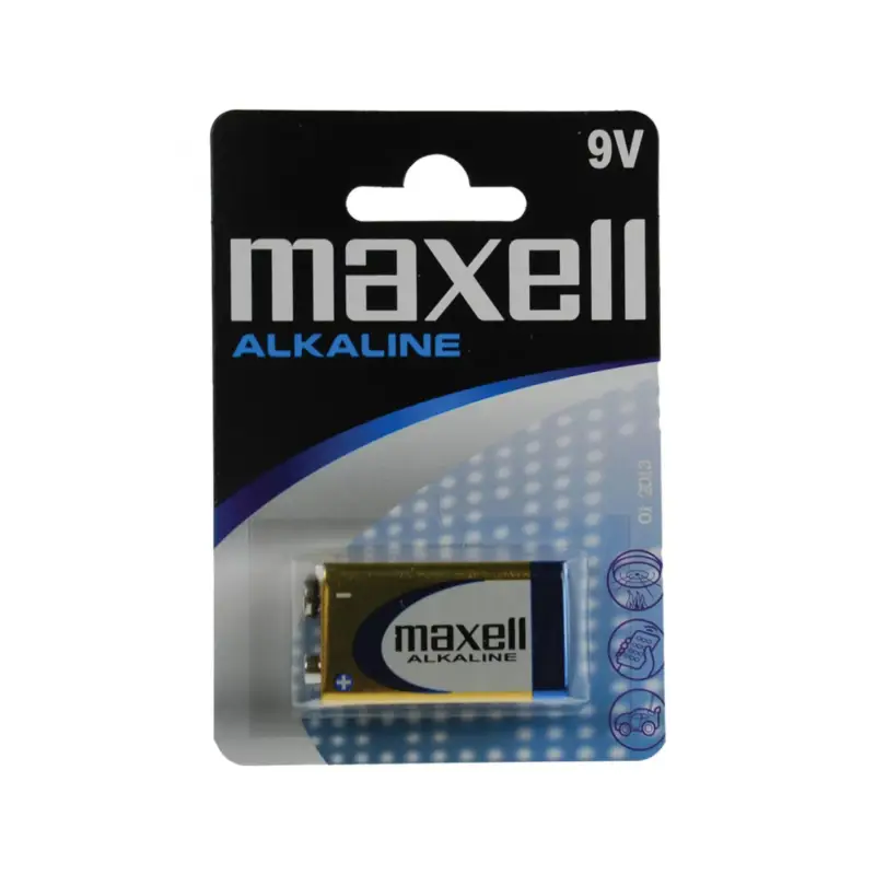 Maxell 6LR61 9V elem, alkáli, 1 db/csomag, Maxell_6LR61 Árcsökkenés