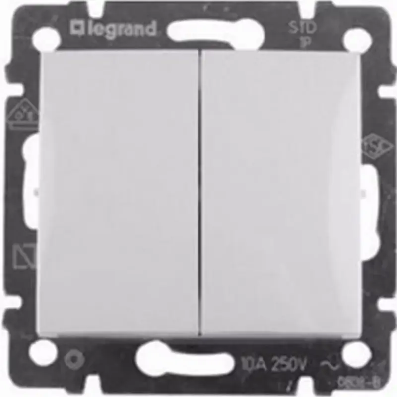 Expressz kézbesítés Legrand Valena kettős váltókapcsoló fehér Legrand 774408