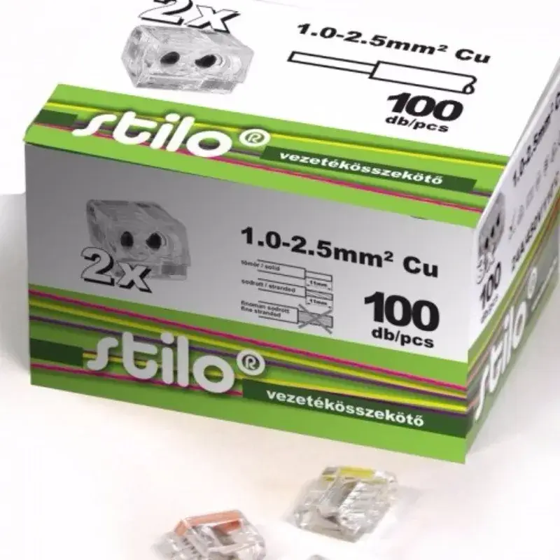 Vezeték összekötő 2x2,5 Stilo (STI906) Gyors kiszállítás