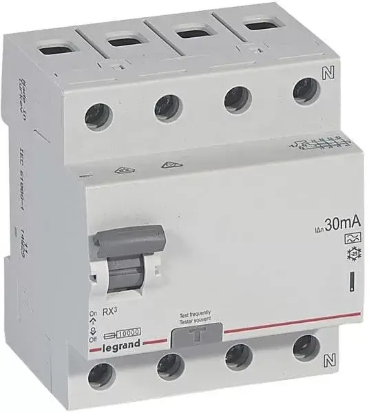 Legnépszerűbb Legrand 402075 RX3 áram-védőkapcsoló 4P 40A A 30MA
