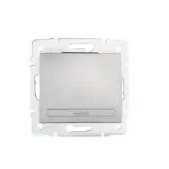 Kanlux 24832 DOMO 01-1021-243 ezüst nyomókapcsoló Outlet