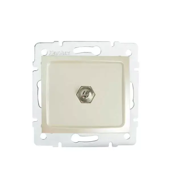 Legkelendőbb Kanlux 24997 DOMO 01-1830-030 gyöngyház ekvipotenciális csatlakozó aljzat
