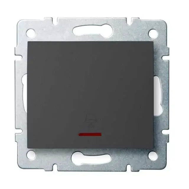 Kanlux 25249 LOGI 02-1030-141 grafit csengő nyomókapcsoló Kiárusítás