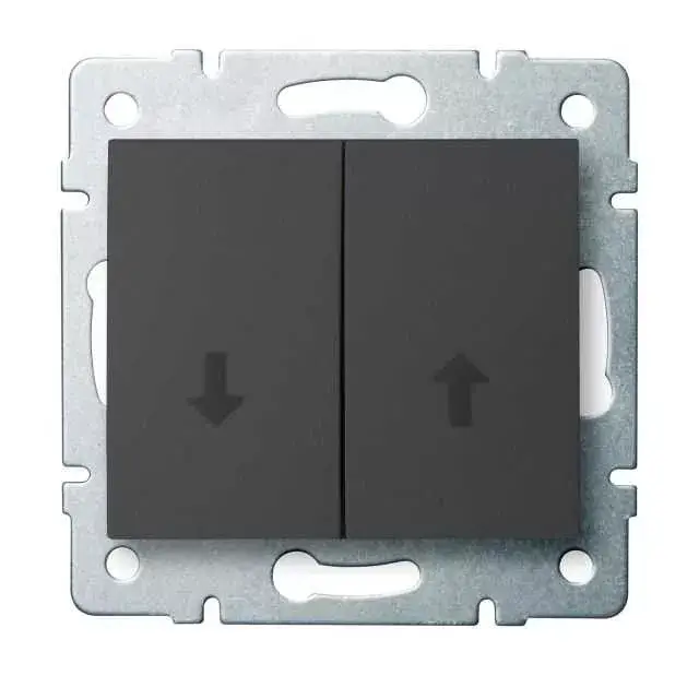 Bestseller Kanlux 25255 LOGI 02-1100-141 grafit redőny kapcsoló