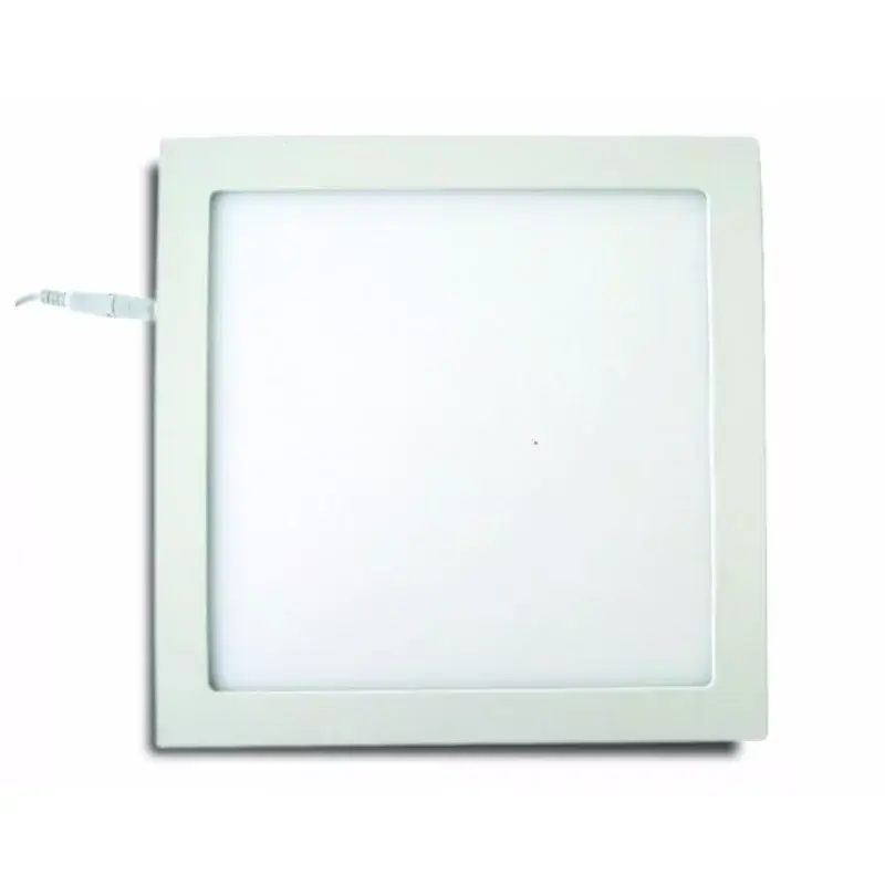 DEL1273 deLux LED panel, 6W, 420Lm, 4000K, 120x120x20mm, kiv.:110x110mm, sülly., négysz, 110-265V, 25x2835SMD, Outlet