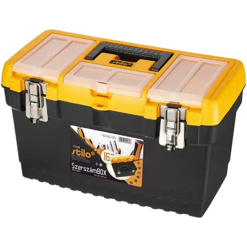 STI1530 Stilo szerszámosláda fém csattal 16" 413x212x244mm Vedd meg most