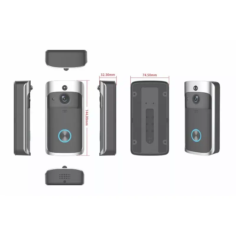 Stilo Smart kaptelefon (videó) vezeték nélküli WIFI-s, akkumulátoros, beltéri egység nélkül STI1571 (javasolt hozzá a STI1572 csengő) Outlet