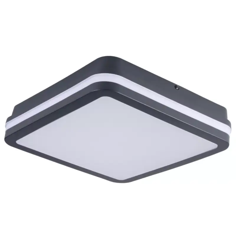 Kanlux 33347 BENO 24W NW-L-SE GR lámpa, mennyezeti szögletes LED lámpatest mozgásérzékelővel, grafit 4000K Nézd meg most