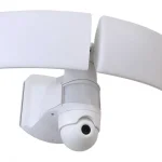 Kiárusítás LUTEC LIBRA Kültéri fali mozgásérzékelős kamera+audió LED lámpa 38W 5000K 3000lm IP44 7632401053