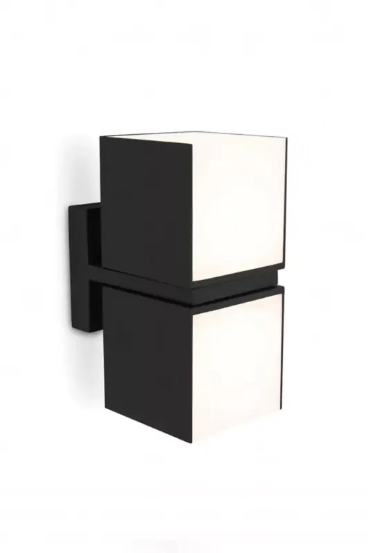 Azonnal elérhető LUTEC CUBA Kültéri fali LED lámpa 23W 3000K 1000lm IP54 5193801012