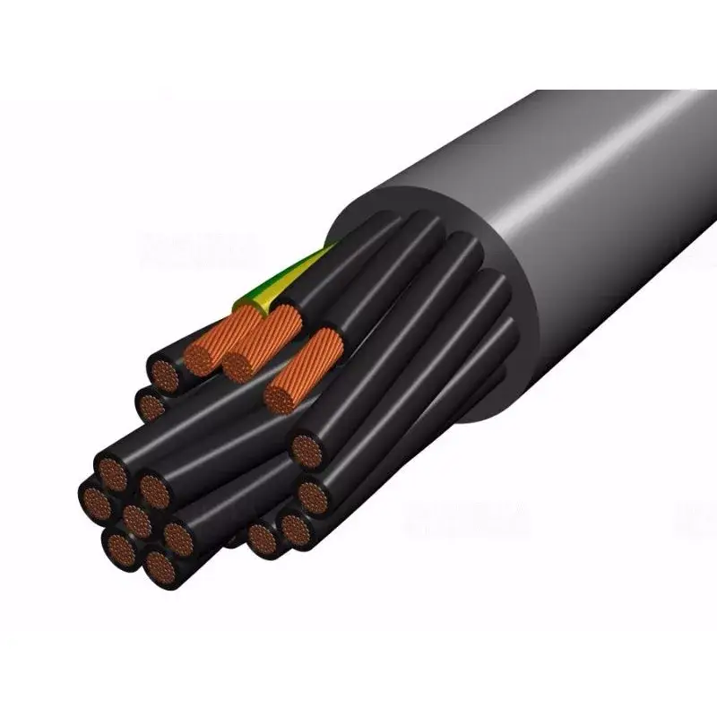 Kiárusítás YSLY-Jz 7x 1,5 szürke (100) 300/500V vezérlőkábel
