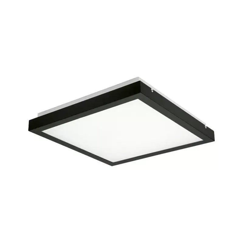 Legkelendőbb Kanlux 24645 TYBIA M 25W-NW B lámpa, négyszögletes mennyezeti LED lámpatest, fekete 4000K