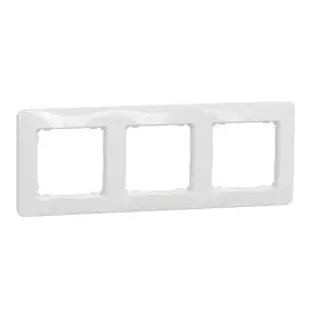 Gyors szállítás ÚJ SEDNA DESIGN Hármas keret, univerzális, fehér Schneider SDD311803