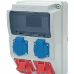 Árcsökkenés AcQUA 9 modulos szerelt ipari doboz /2db házt. alj+2db 5P 16A/, 3958_5, Famatel S.A