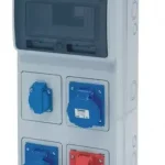 ACQUA doboz 8 modul - 1db házt. - 2db 2P+F 16A (23230)- 1db 3P+F 16A (23330), 6503, Famatel S.A Biztonságos vásárlás