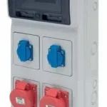 ACQUA doboz 8 modul - 2db házt. - 2db 3P+N+F 16A IP44, 6507, Famatel S.A Biztonságos vásárlás