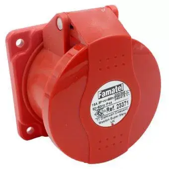 FAMATEL ipari ráépíthető aljzat/dafb-323/ 3P+F 380V 32A IP44, 23372, Famatel S.A Utolsó esély