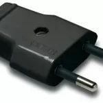 Gyors szállítás Földeletlen dugvilla fekete, 10A-250V, 1001-N, Famatel S.A
