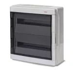 Legnépszerűbb 18+18 modulos falon kívűli elosztószekrény, 464x432x160mm, IP65, 39036, Famatel S.A