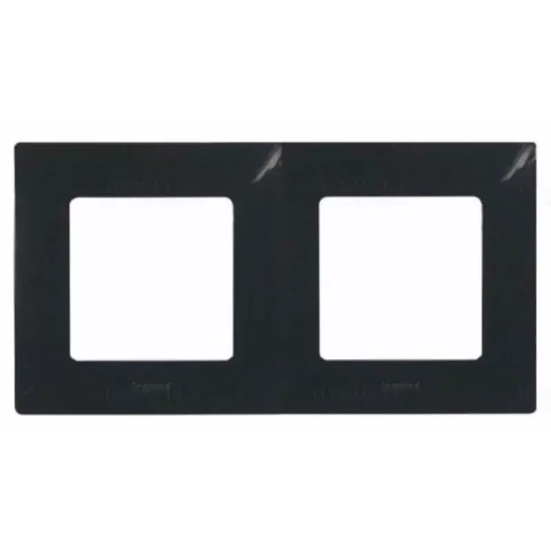 Legrand Niloé 2-es keret onyx fekete Legrand 397052 Rendeld meg most
