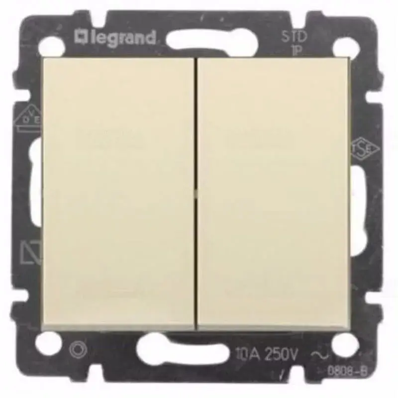 Legrand Valena Life csillárkapcsoló 10 AX elefántcsont, Legrand 752205 Prémium