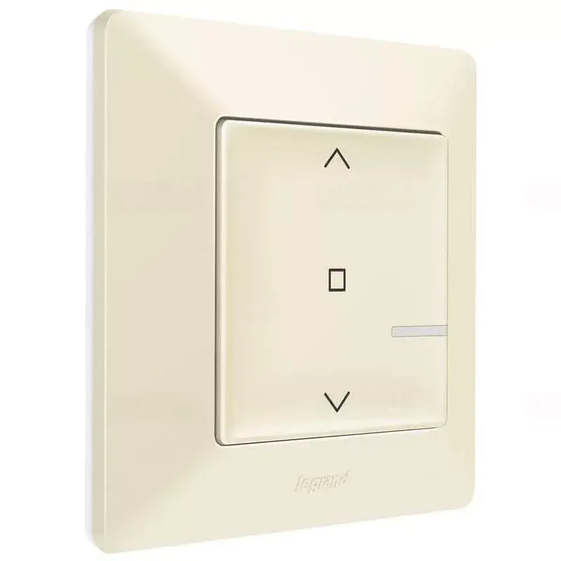 Legrand Valena Life okos redőnykapcsoló (távvezérlő) 1 csoport okos redőny kapcsoló távvezérlésére alkalmas; díszítőkerettel, elemmel és kétoldalú ragasztóval szállítva elefántcsont, Legrand 752291 Kedvezményes ár