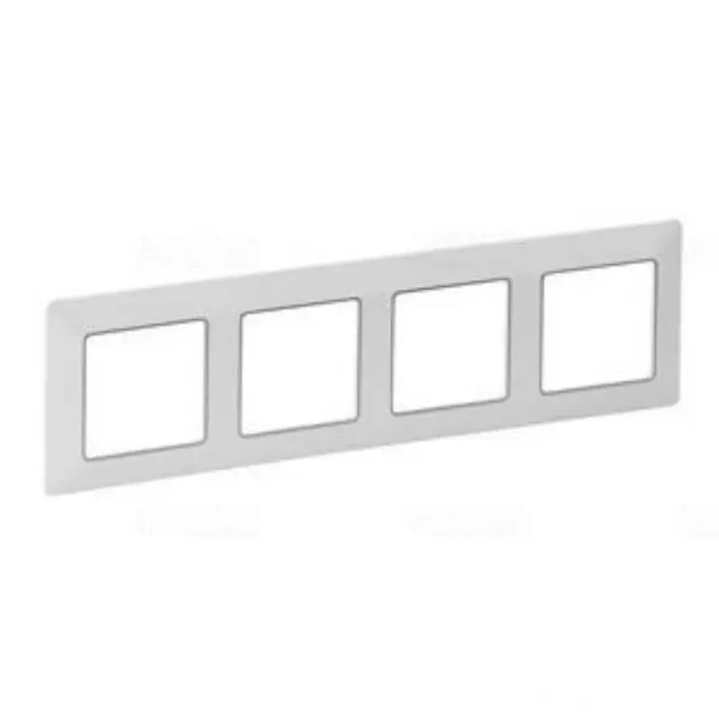 Legrand Valena Life négyes keret fehér–króm, Legrand 754034 Outlet