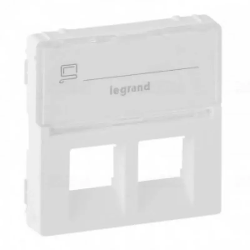 Legrand Valena Life 1xRJ45 csatlakozóaljzat burkolat, címketartóval fehér, Legrand 755470 Utolsó esély