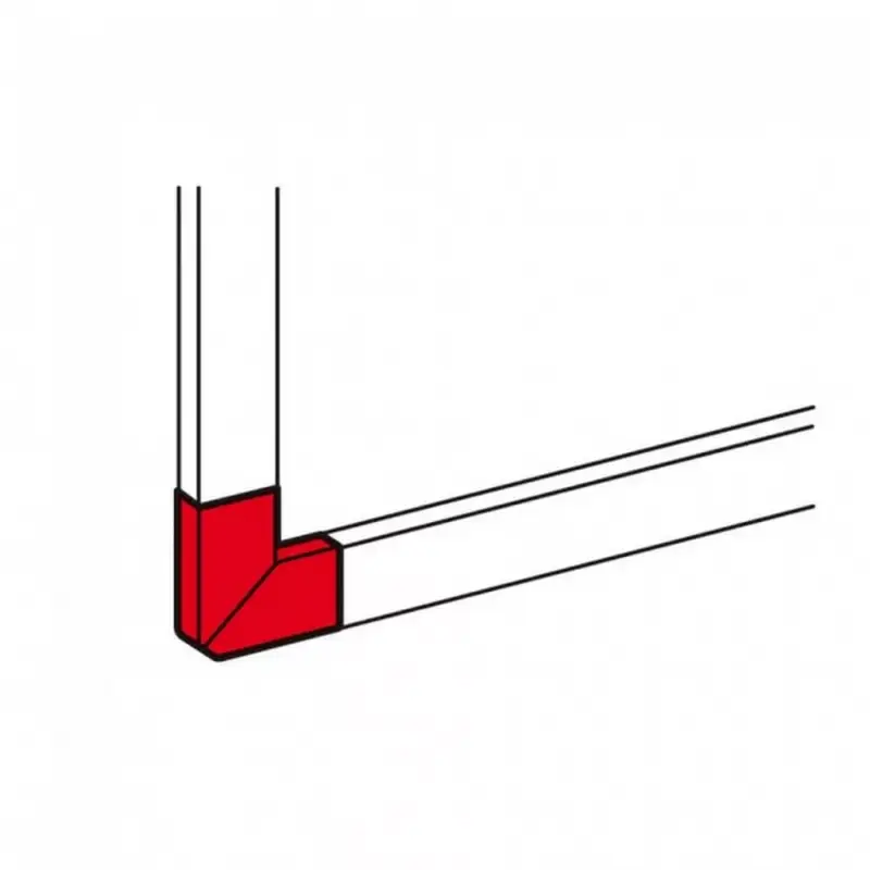 Utolsó esély Legrand DLP alu kanyarelem 65x105 Legrand 011244