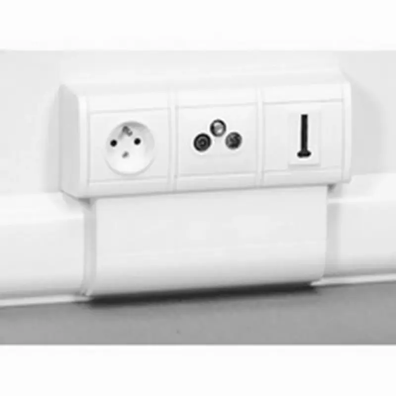 Legrand DLP mini Ø60 szerelvénykeret 3, 80/120x20 csatornához Legrand 031699 Azonnali szállítás