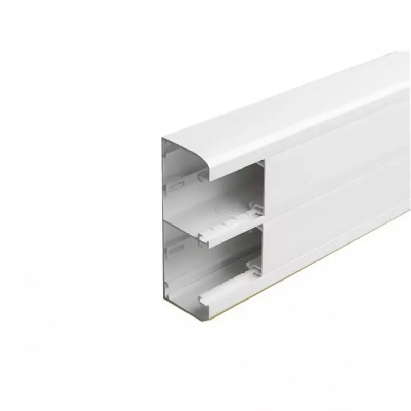 Legrand DLP bepattintható kábelcsatorna, 130 x 50 mm, 2 rekeszes, válaszfallal, 2 x 45 mm-es fedéllel, 2 m, fehér Legrand 075603 Vedd meg online