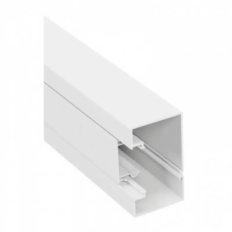 Gyors kiszállítás Legrand DLP-S kábelcsatorna 85x50 mm, merev fedéllel, bepattintható 45-ös szerelvényhez, fehér Legrand 638020