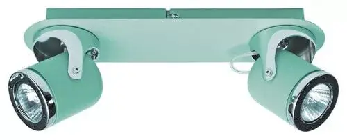 Olcsóbb Rábalux 5034 April Beltéri Spotlámpa menta- GU10 2X MAX 5, IP20