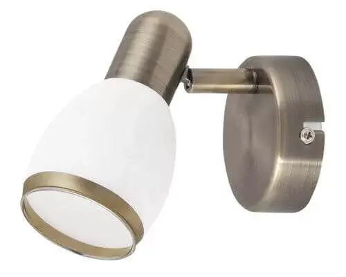 Rábalux 5970 Elite Beltéri Spotlámpa bronz-fehér E14 1x MAX 40, IP20 Vásárlói kedvenc