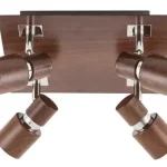 Biztonságos fizetés Rábalux 6008 Merkur Beltéri Spotlámpa wenge-wenge GU10 4x MAX 50, IP20