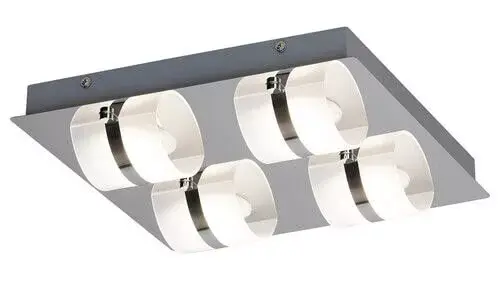 Rábalux 5492 Tony Beltéri Fürdőszobai lámpa króm-opál üveg LED 4x 5, IP44 Olcsó