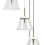 Rábalux 5032 Aviana Beltéri Függeszték fehér-átlátszó LED 24, IP20 Akció