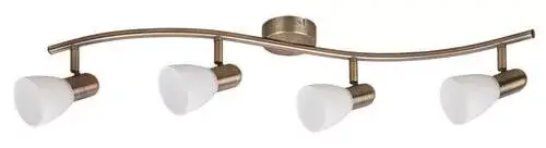 Rábalux 6309 Soma Beltéri Spotlámpa bronz-fehér E14 4x MAX 40, IP20 Exkluzív ajánlat