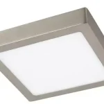 Rábalux 2668 Lois Beltéri Ráépíthető és Beépíthető lámpa szatin króm-fehér LED 18, IP20 Szezonális akció