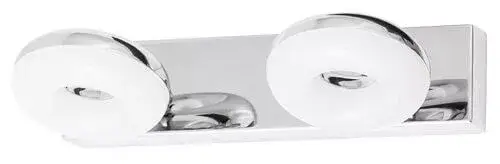 Akciós ár Rábalux 5717 Beata Beltéri Fürdőszobai lámpa króm-fehér LED 2x 5, IP44
