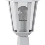 Ajánlat Rábalux 8205 Velence Kültéri állólámpa fehér-átlátszó E27 1x MAX 60, IP43