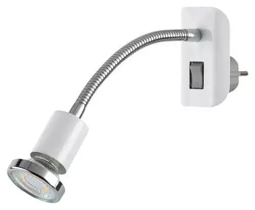 Szuper akció Rábalux 5673 Dobra Beltéri Spotlámpa fehér- GU10 1x MAX 35, IP20