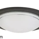 Rábalux 5103 Ufo Beltéri Mennyezeti lámpa fekete-opál üveg E27 1x MAX 60, IP20 Korlátozott ajánlat