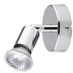 Nézd meg most Rábalux 6045 Norton Beltéri Spotlámpa króm- GU10 1x MAX 50, IP20
