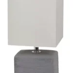 Prémium Rábalux 4458 Orlando Beltéri Éjjeli lámpa szürke-szürke E14 1x MAX 40, IP20